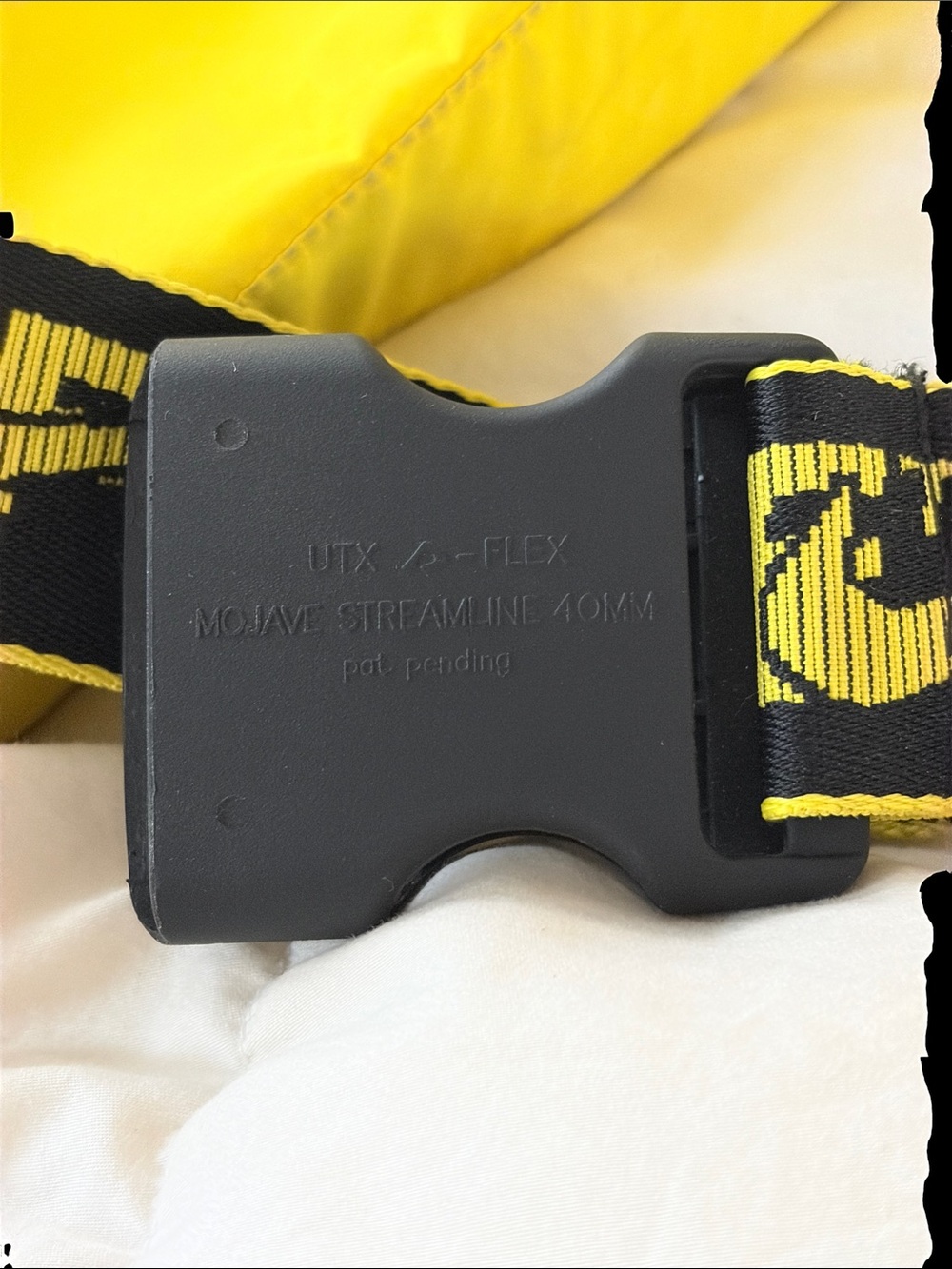Off-White Industrial Strap Virgil Abloh Streetwear Belt Bag Nike KEEP BACK - Picture 4 of 8